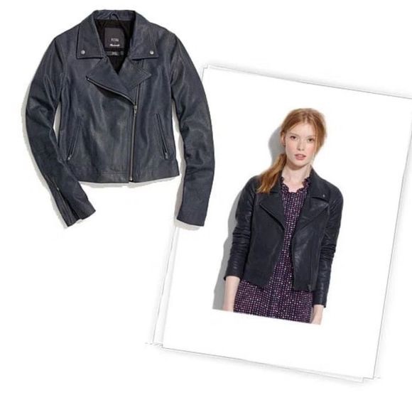 Madewell x Veda Motorcycle Leather Jacket - Picture 6 of 6